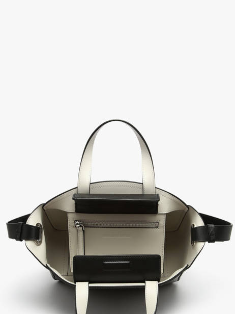 Handtas K Circle Studs Leder Karl lagerfeld Zwart k circle A4W30070 ander zicht 2